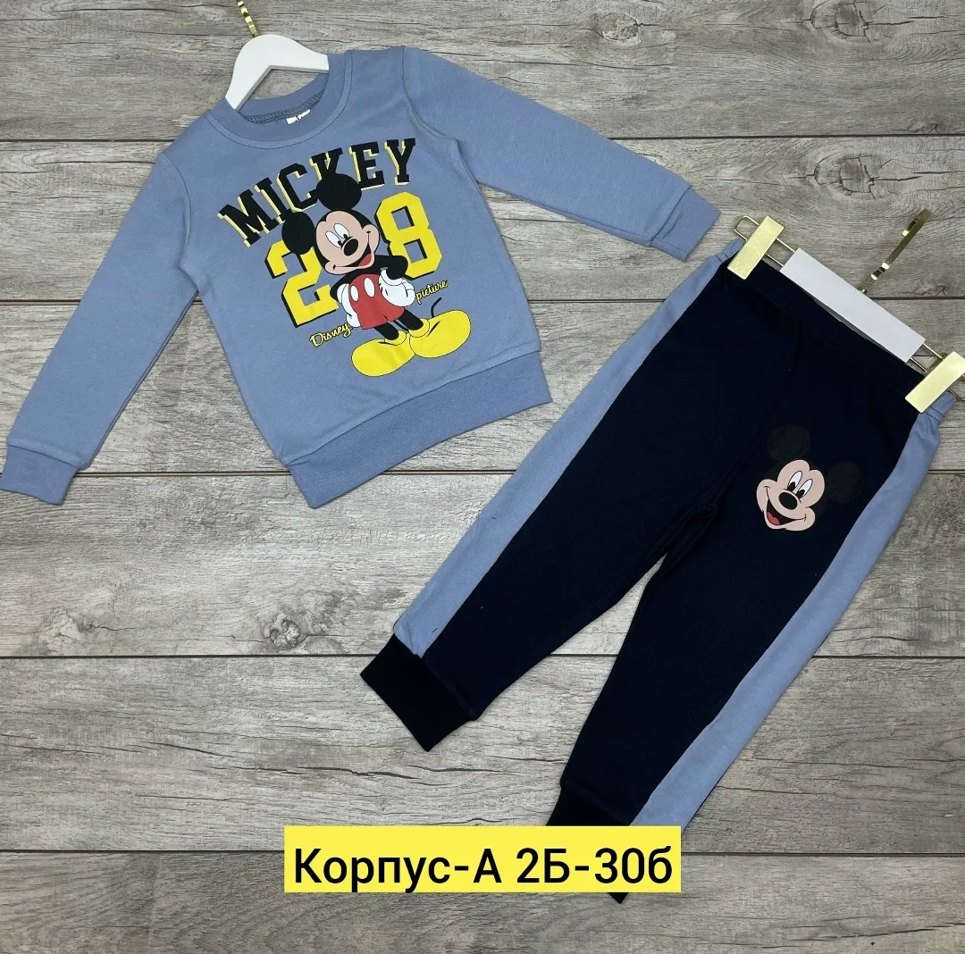Костюм двойка из двухнитки, состав: хлопок, подходит для мальчиков, сезон — фото 4