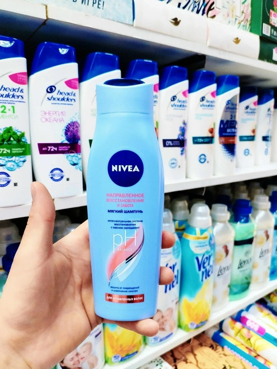 Nivea шампунь и забота Мягкий шампунь для волос — фото 3