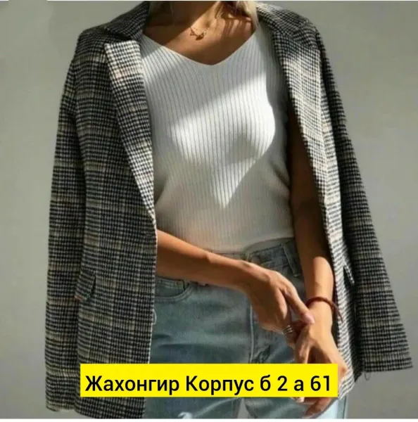 Пиджак из шерсти с подкладкой, подходит по — фото 10