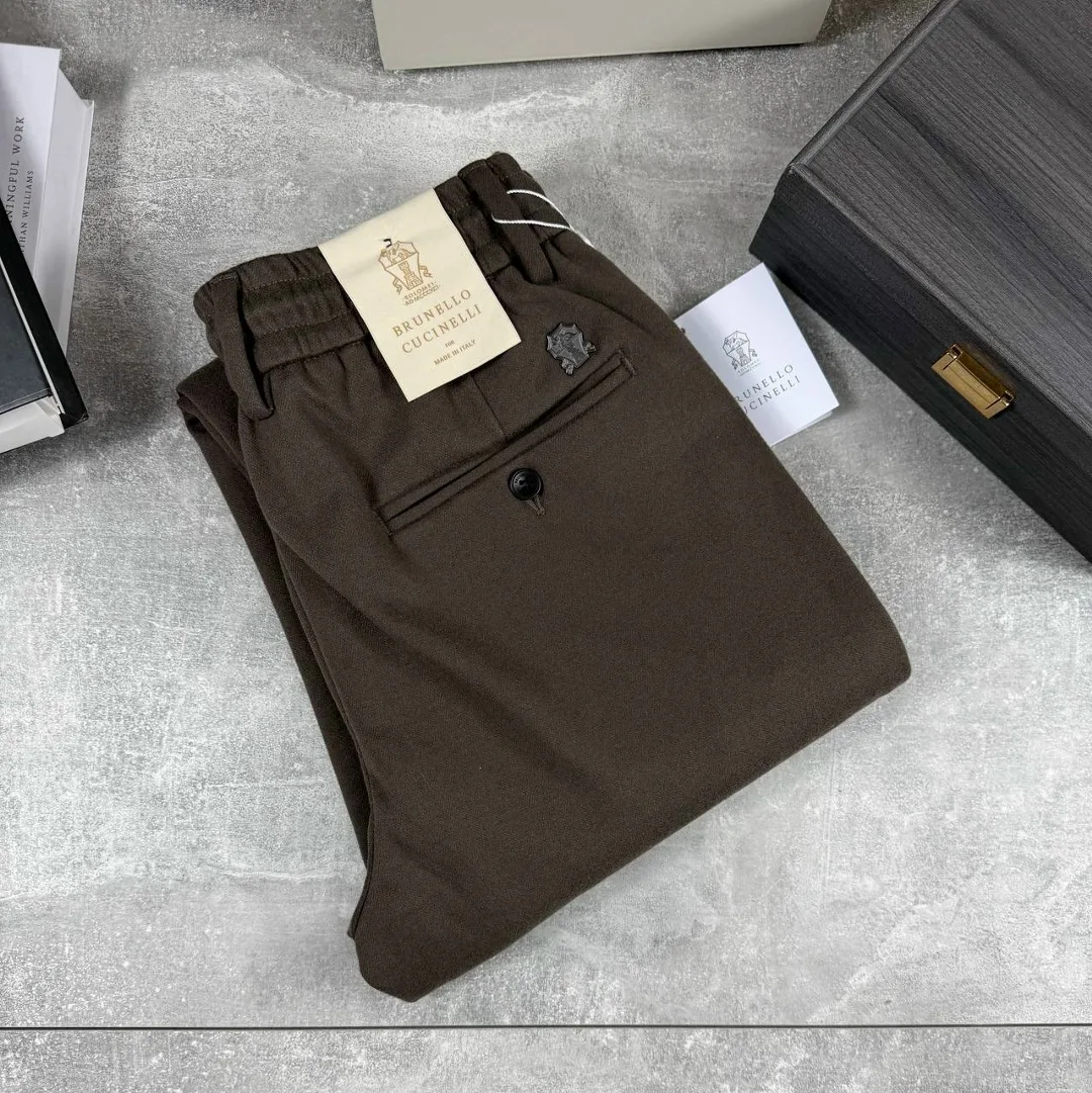 Brunello Cucinelli брюки кашемир — фото 9