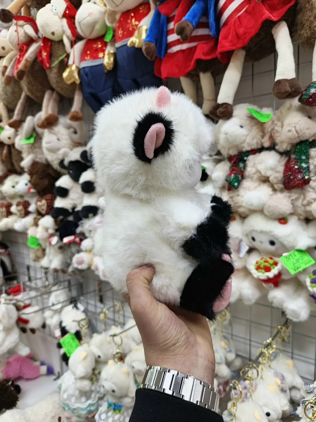 Мягкая игрушка барашка из качественного материала — фото 2