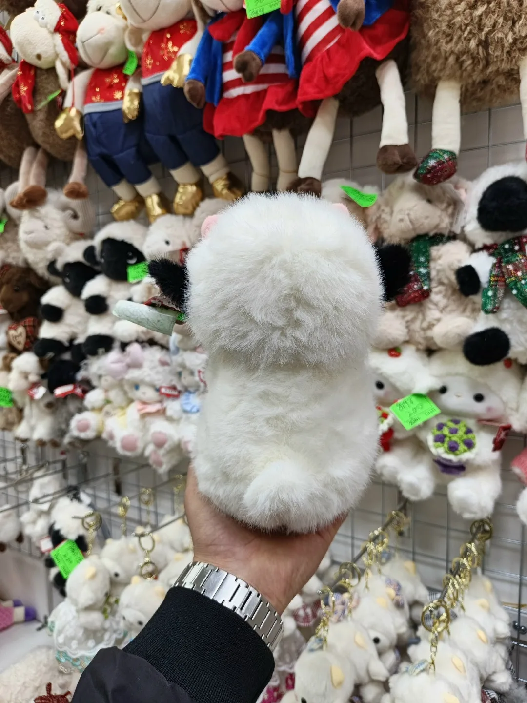 Мягкая игрушка барашка из качественного материала — фото 4