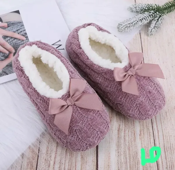 Женские тапочки новогодние — фото 4