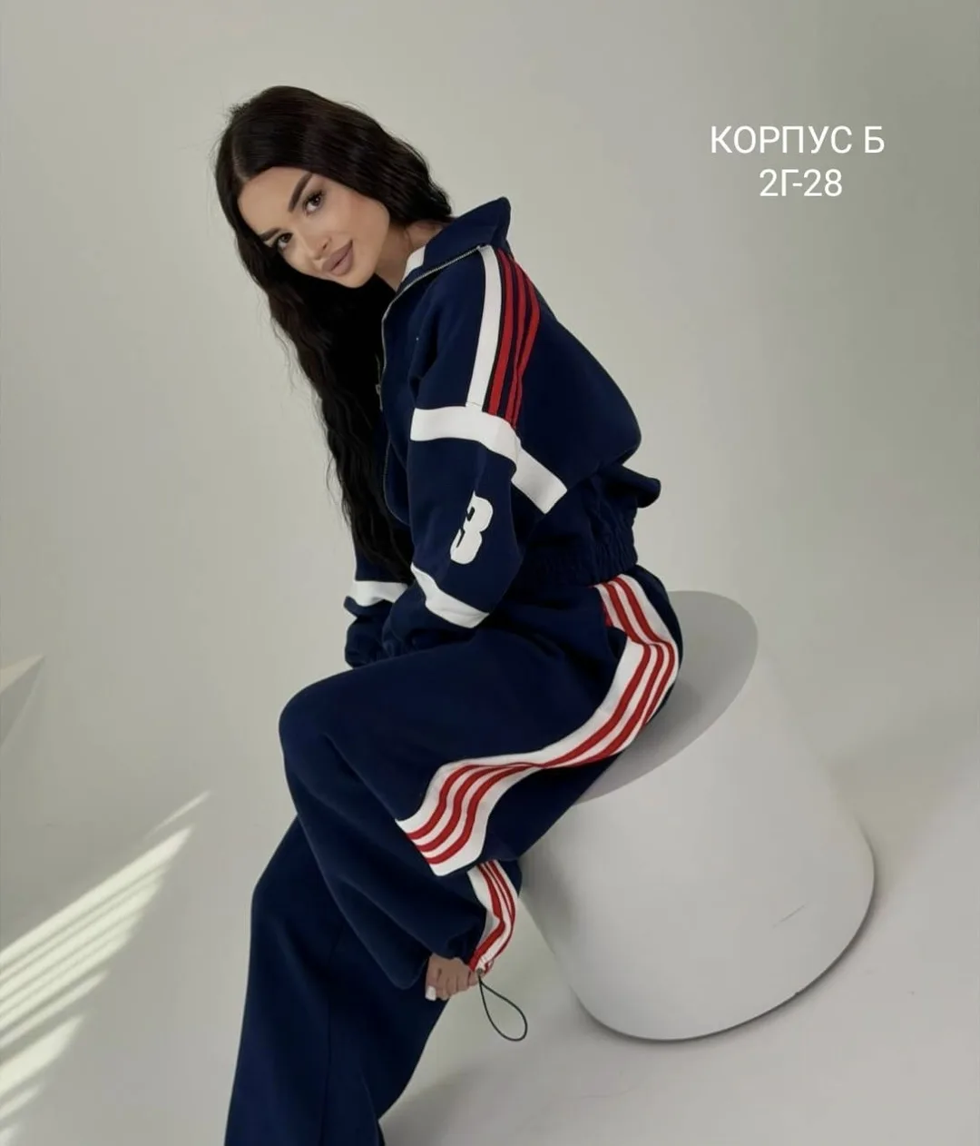 Костюм Oversize Sport Chic Красный — фото 2
