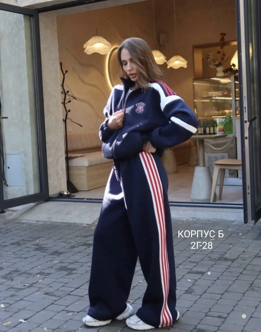 Костюм Oversize Sport Chic Красный — фото 3