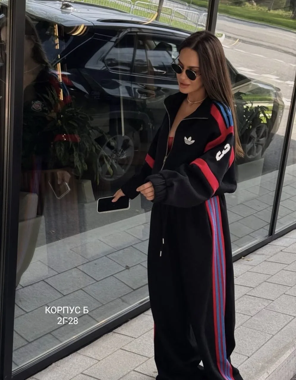Костюм Oversize Sport Chic Красный — фото 8