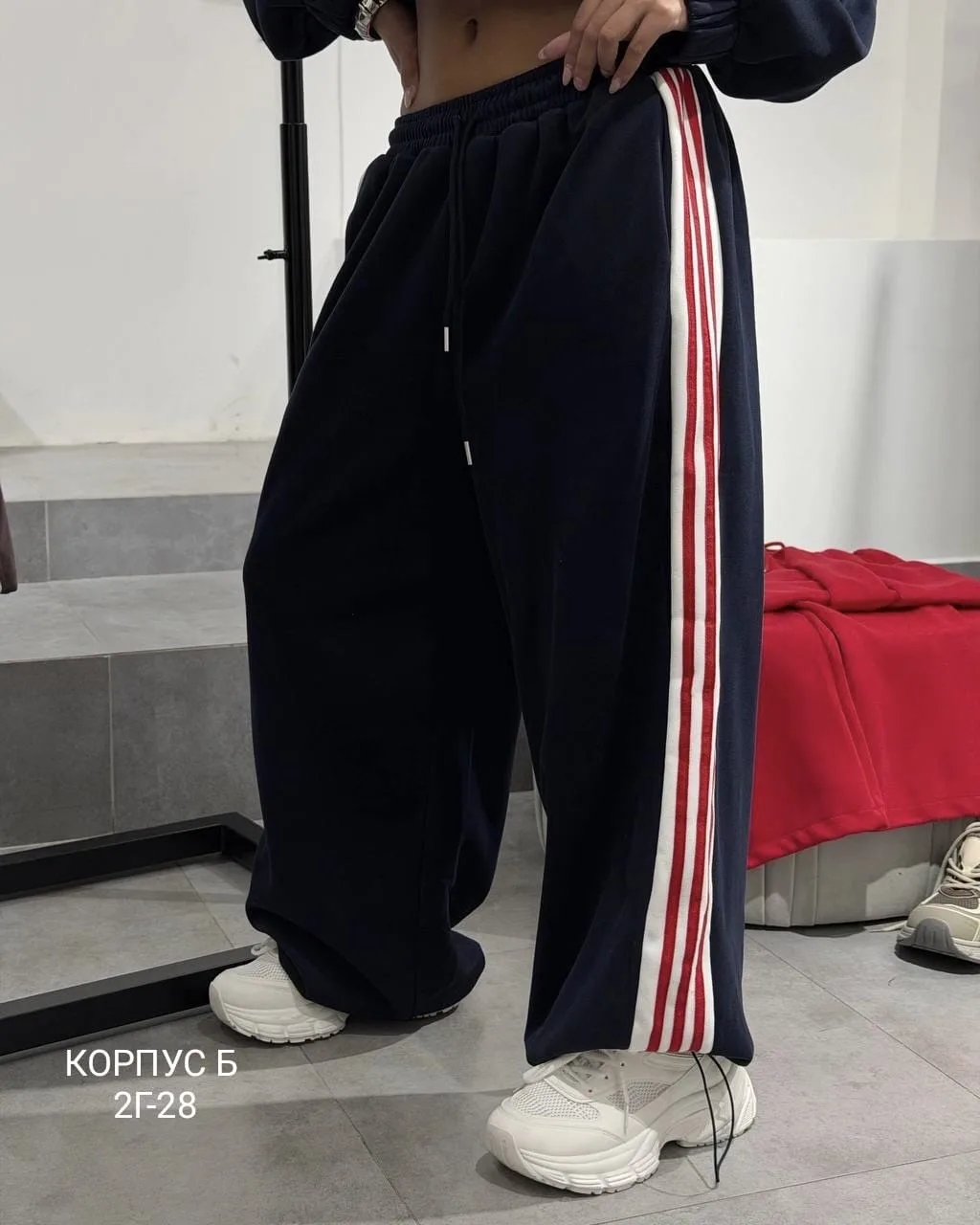 Костюм Oversize Sport Chic Красный — фото 17