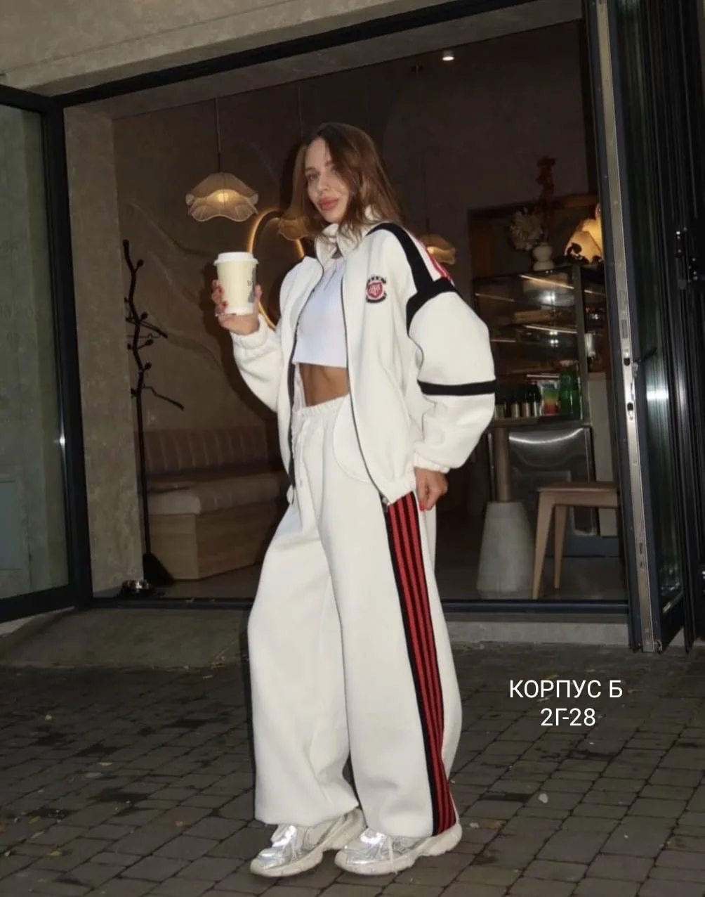 Костюм Oversize Sport Chic Красный — фото 18