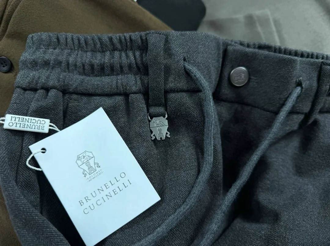 Brunello Cucinelli брюки кашемир — фото 6