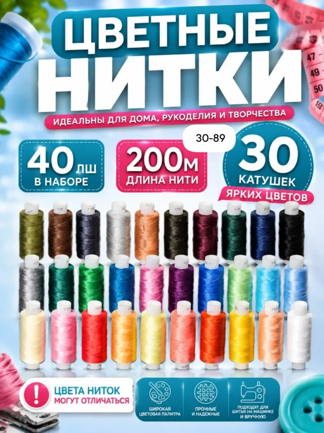 Нитки для шитья — фото 2