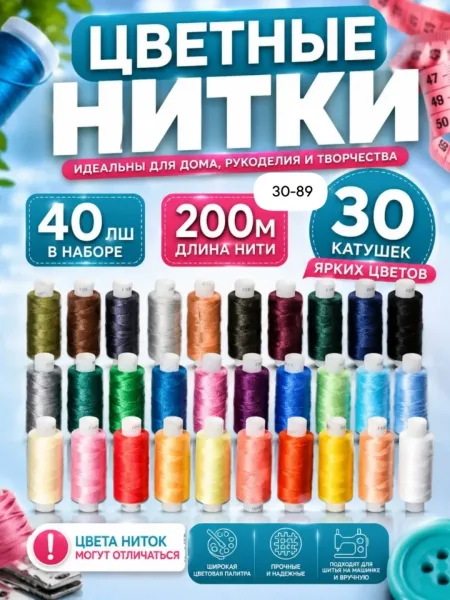 Нитки для шитья — фото 12