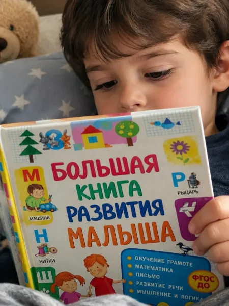 Книга развития малыша, твердый переплет — фото 3