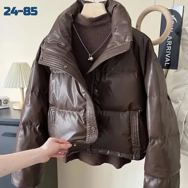 Куртка из эко кожи — фото 16