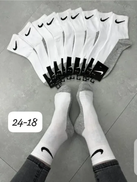Носки спортивные мужские из хлопка — фото 7
