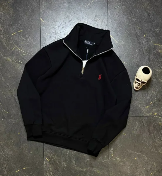 Зимняя мужская кофта Polo на флисе — фото 1