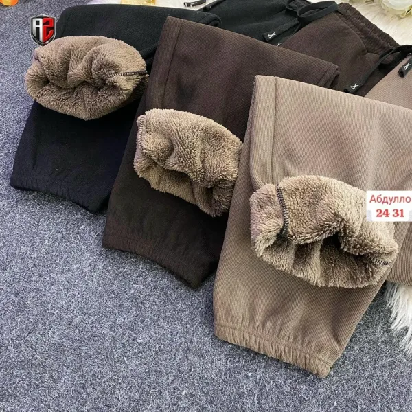 Vip Зимние Брюки Из Вельвета — фото 6