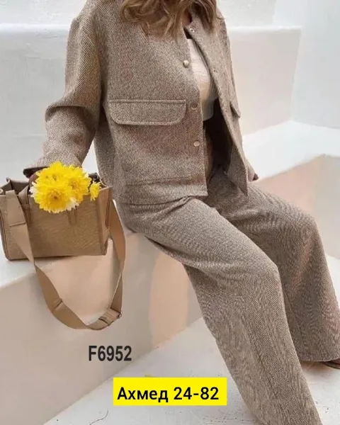 Костюм двойка из кашемира — фото 2