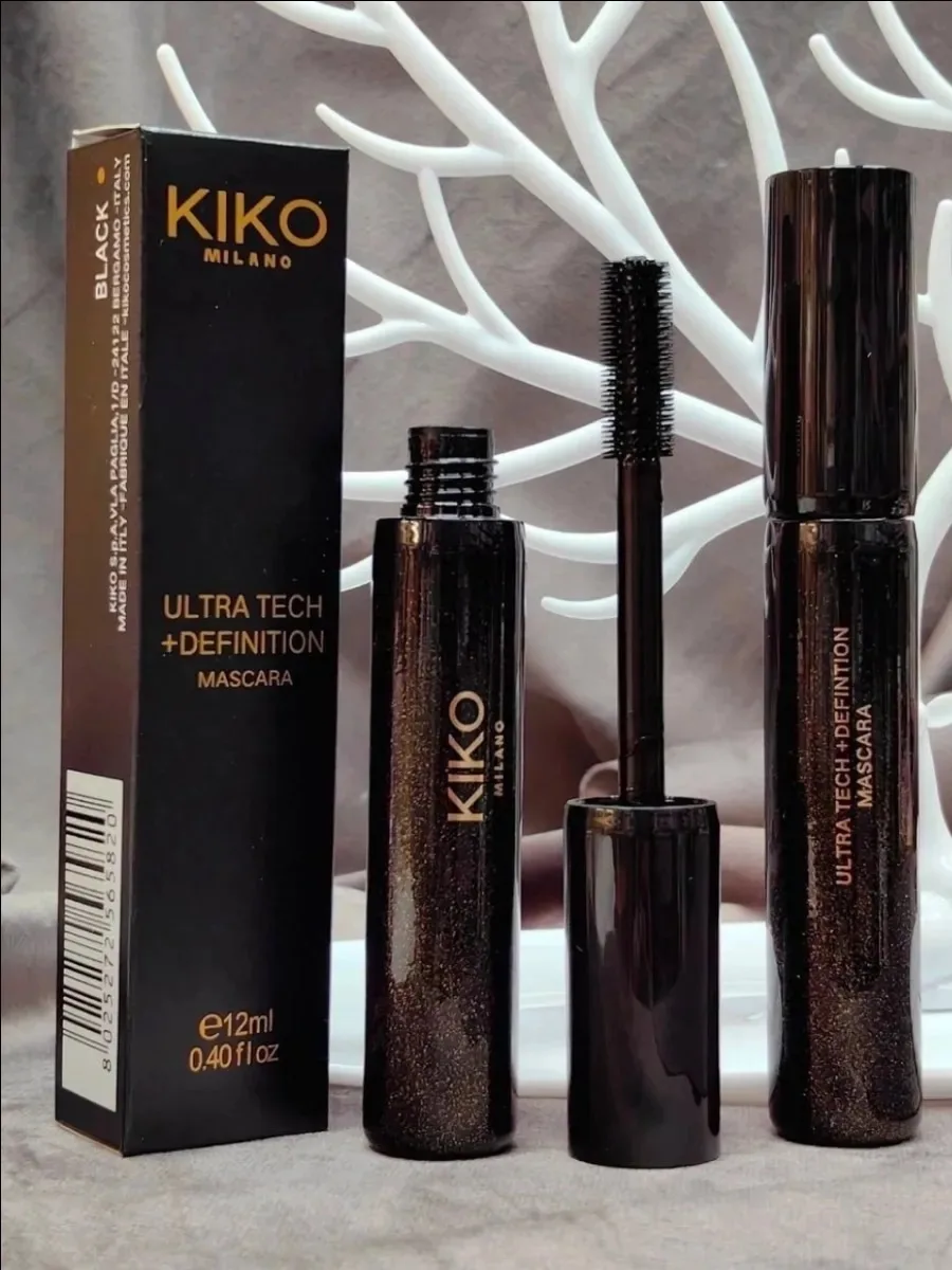 Водостойкая тушь KIKO с кремовой формулой и щеточкой в виде — фото 6