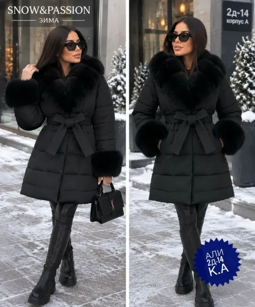 Молодёжная зимняя куртка — фото 5