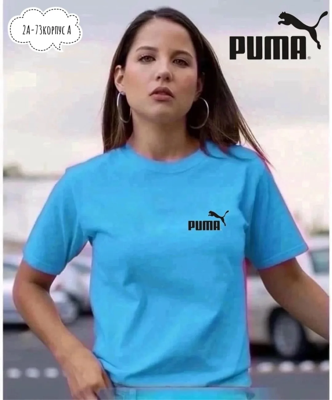 Женская футболка из 100 хлопка — фото 1