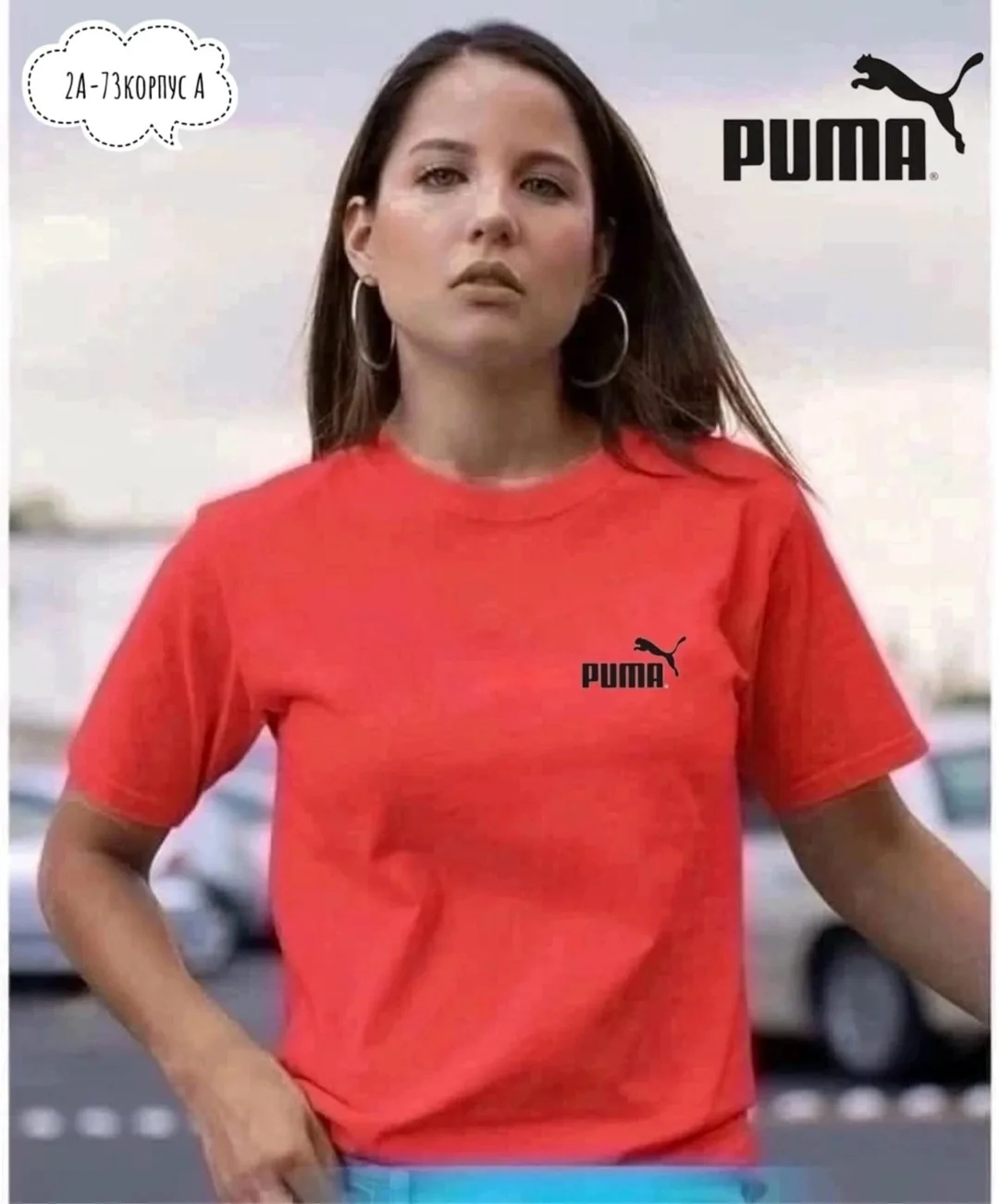 Женская футболка из 100 хлопка — фото 2