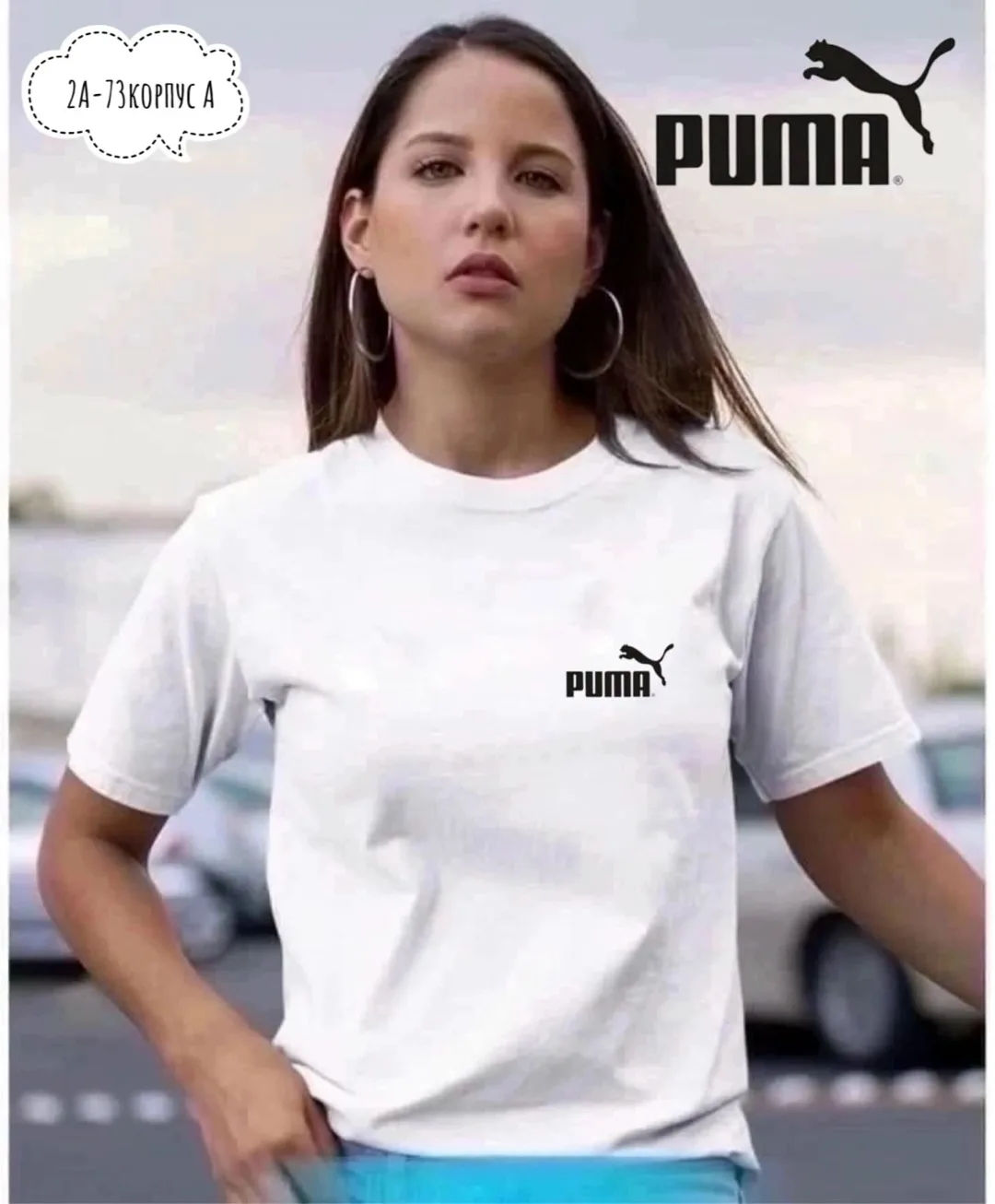 Женская футболка из 100 хлопка — фото 3