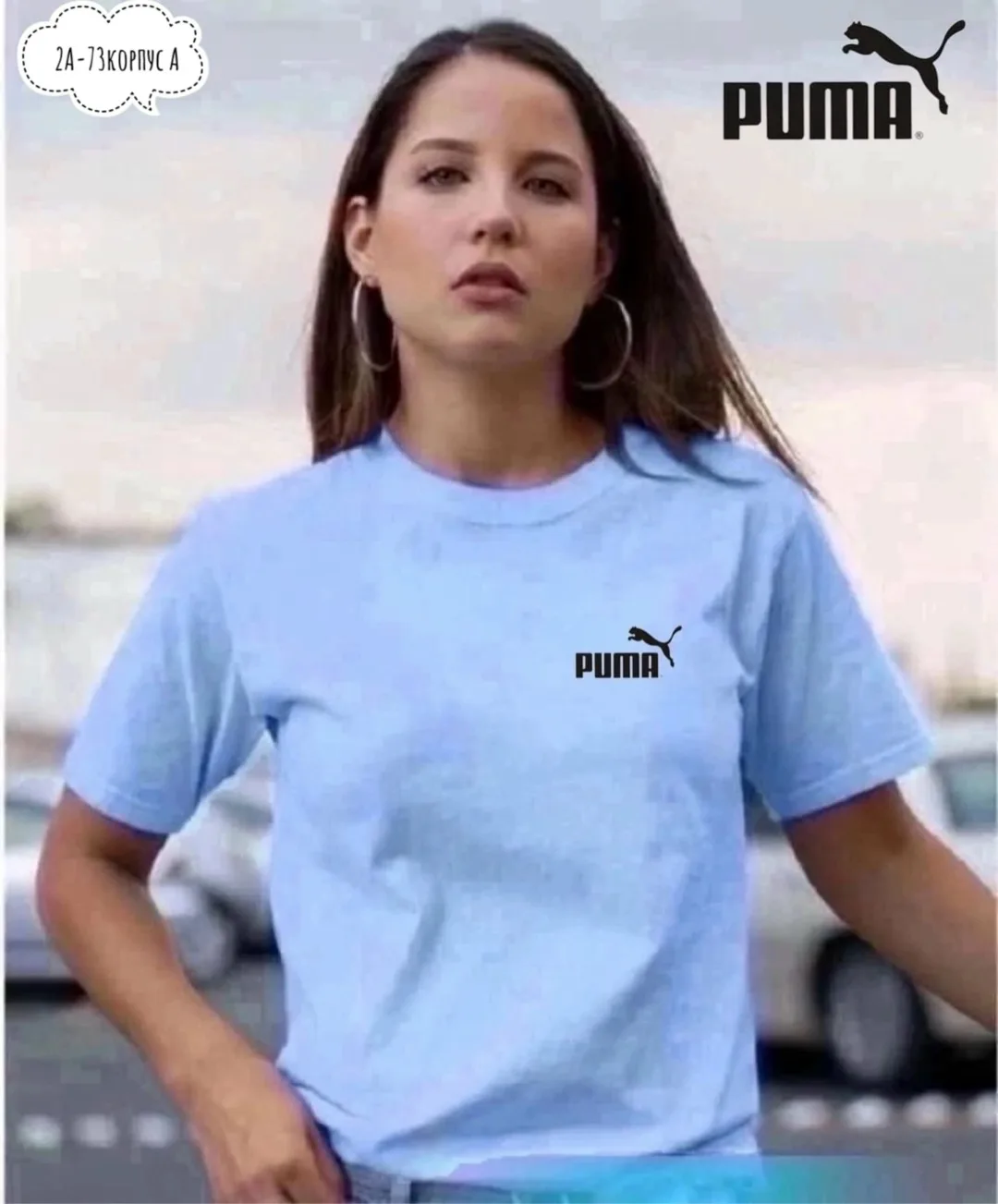 Женская футболка из 100 хлопка — фото 7