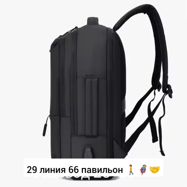 Рюкзак из ткани оксфорд с встроенным USB-портом для зарядки — фото 11
