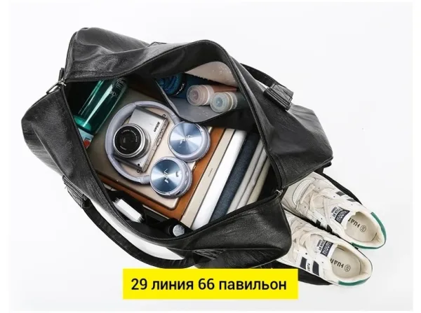Спортивная сумка из эко-кожи — фото 2