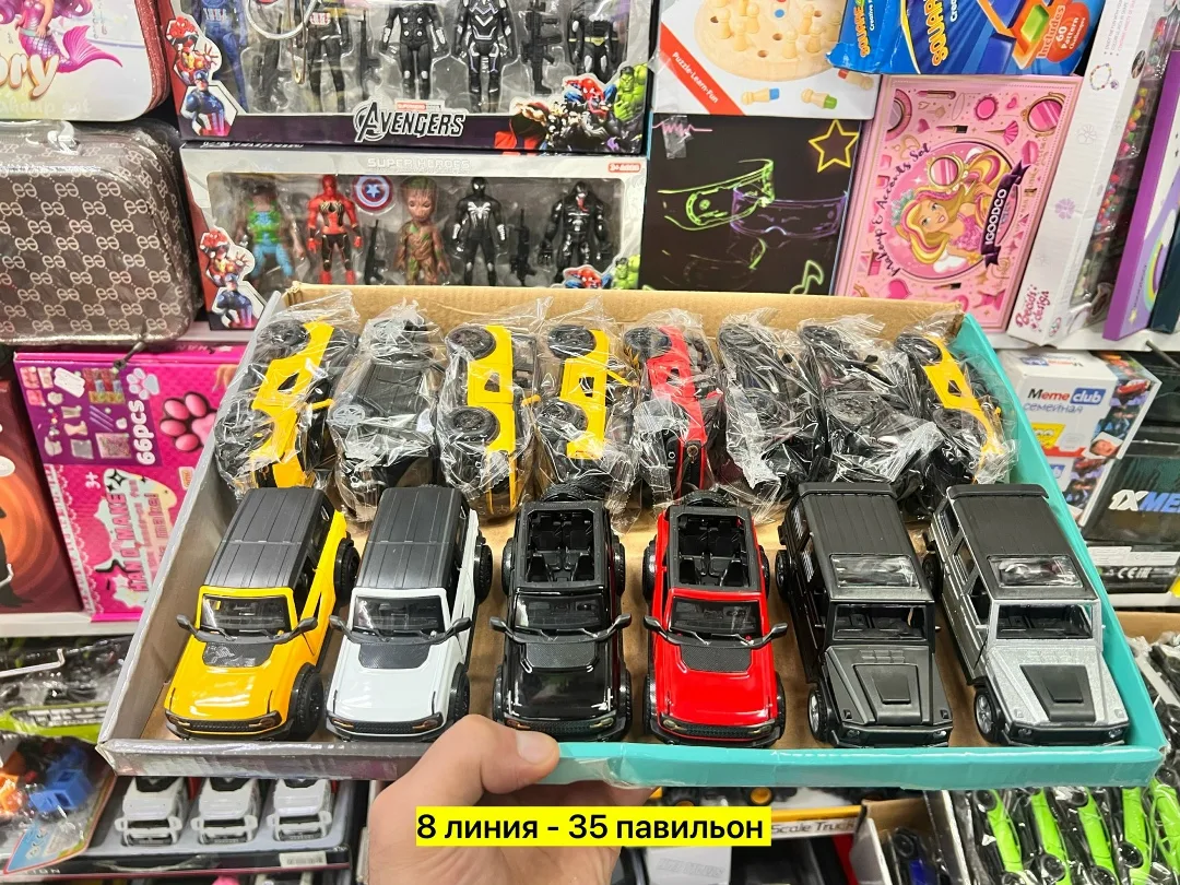 Металлические игрушечные машинки с открывающимися дверями — фото 3