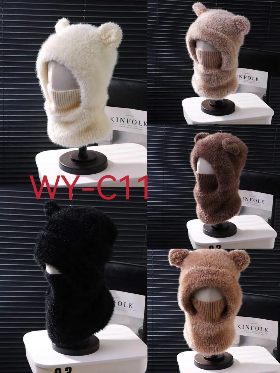 Шапка+снуд женские, шерсть и акрил — фото 5