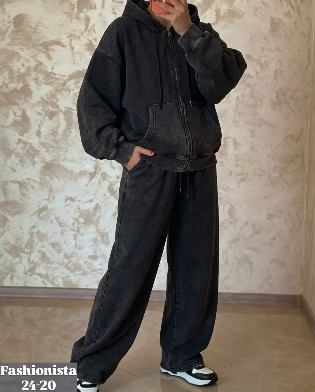 Костюм двойка из натурального хлопка — фото 1
