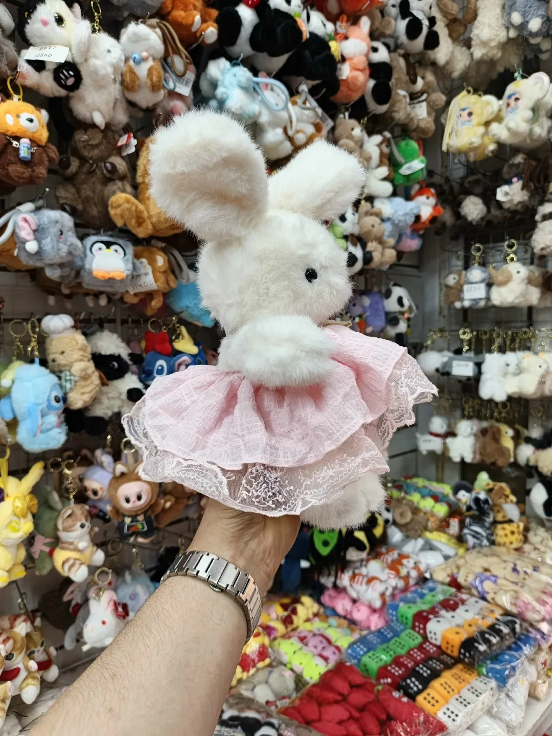 Мягкая игрушка зайчик из высококачественного материала — фото 2