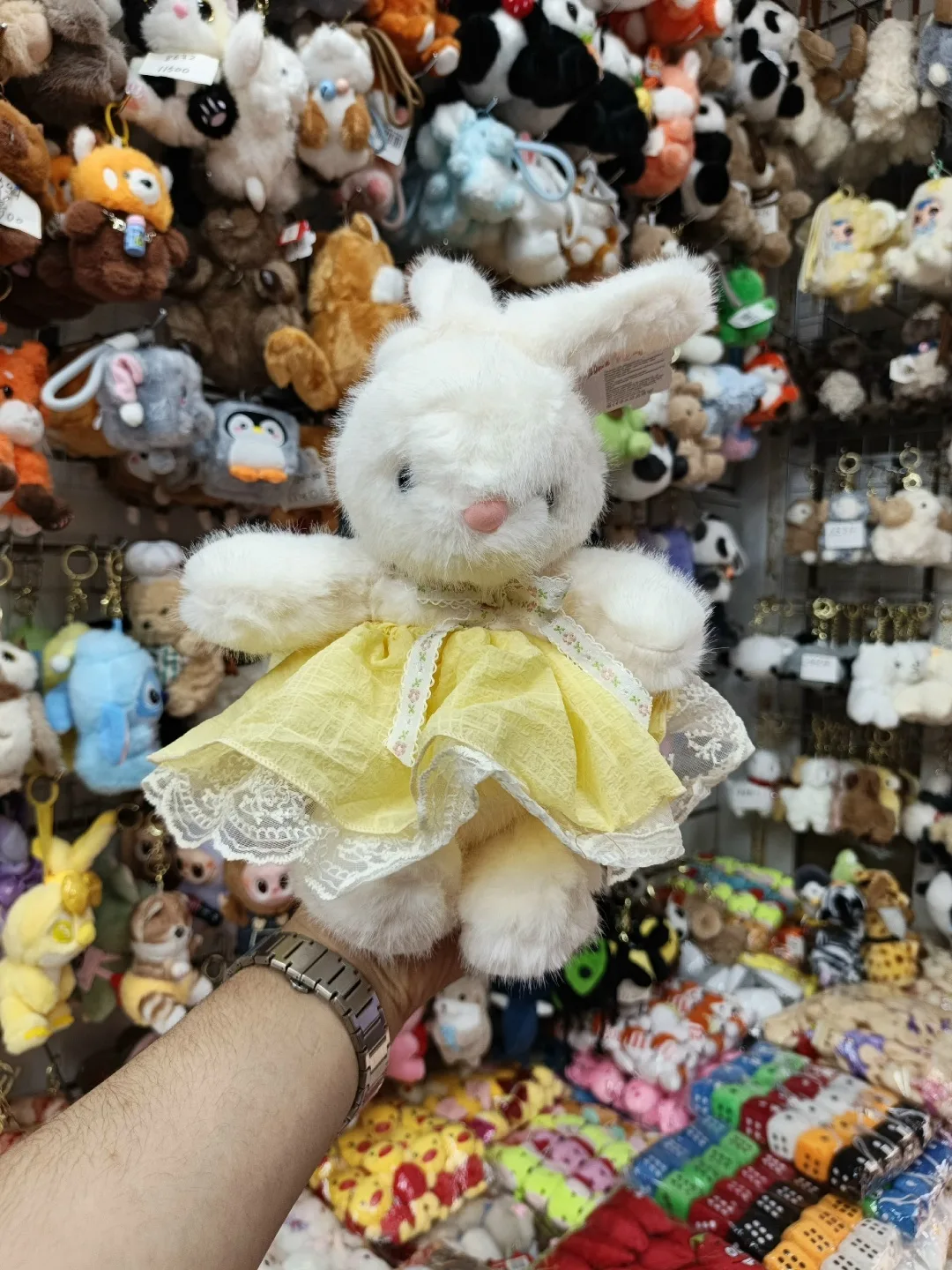 Мягкая игрушка зайчик из высококачественного материала — фото 3