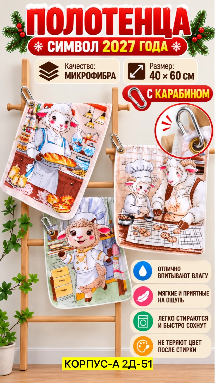Мягкое полотенце из хлопка