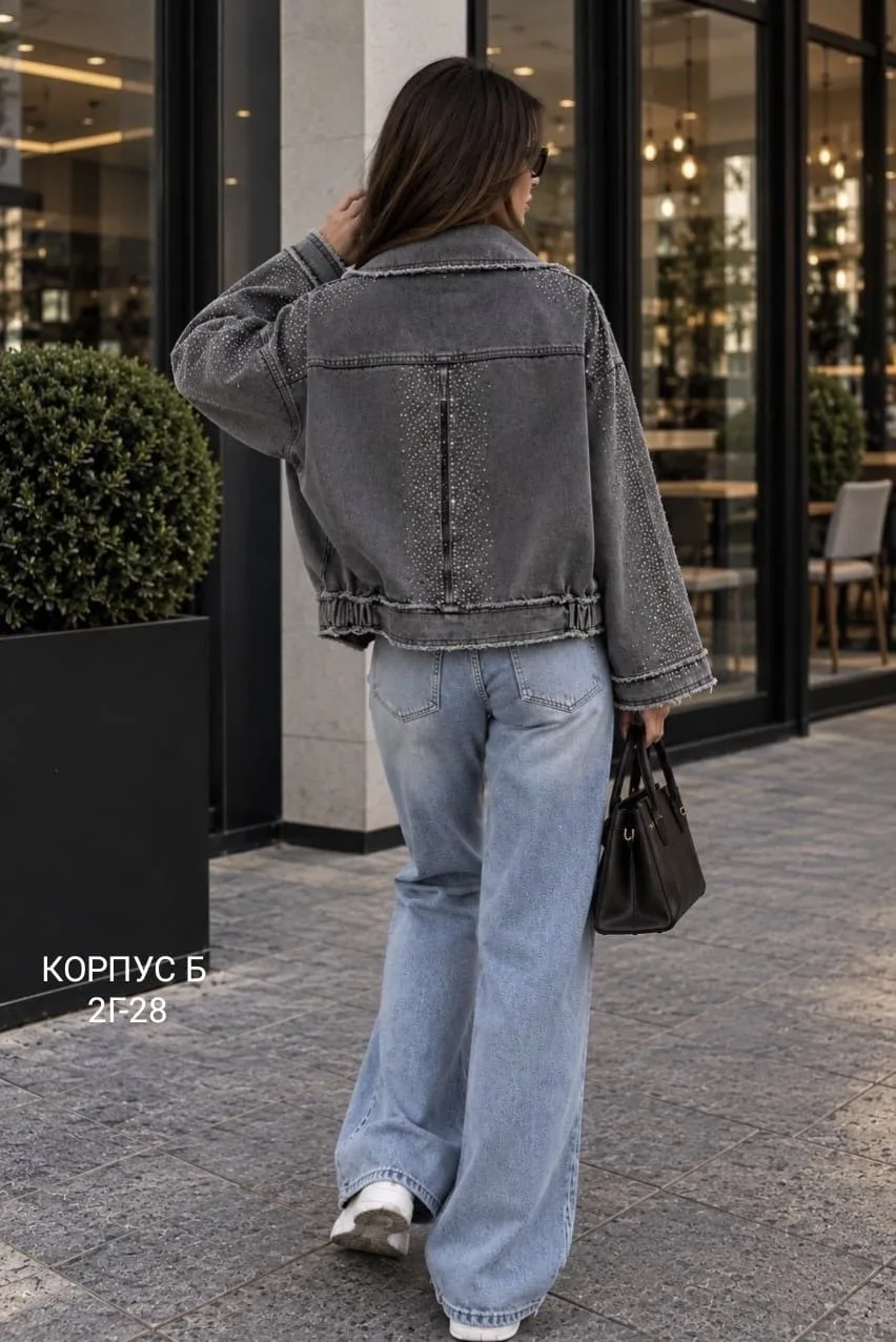 Куртка, джинсовые — фото 4