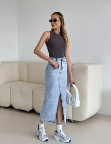 Юбка, джинсовые — фото 2