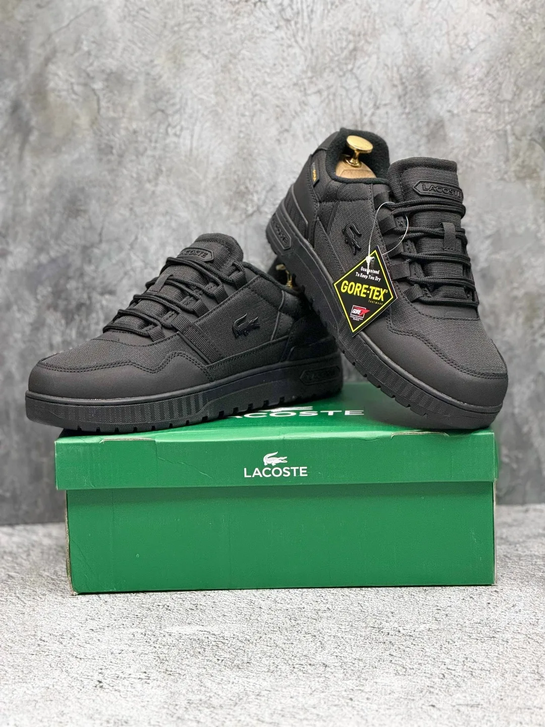 Lacoste кеды зимние — фото 3