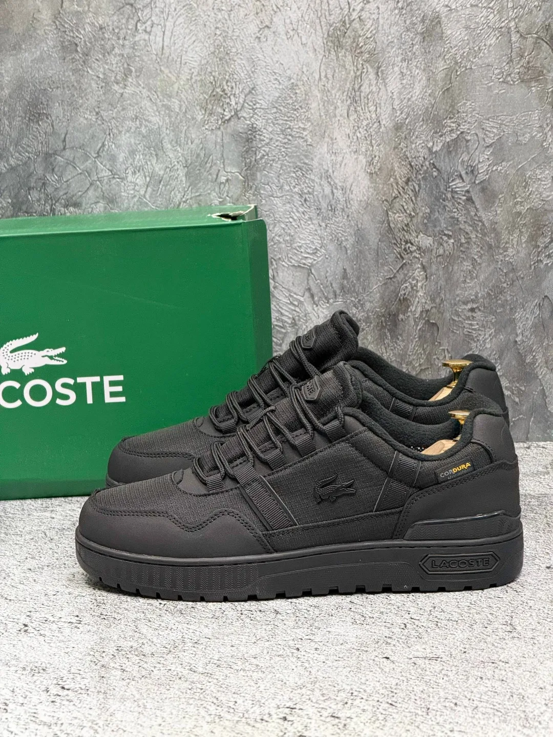 Lacoste кеды зимние — фото 4
