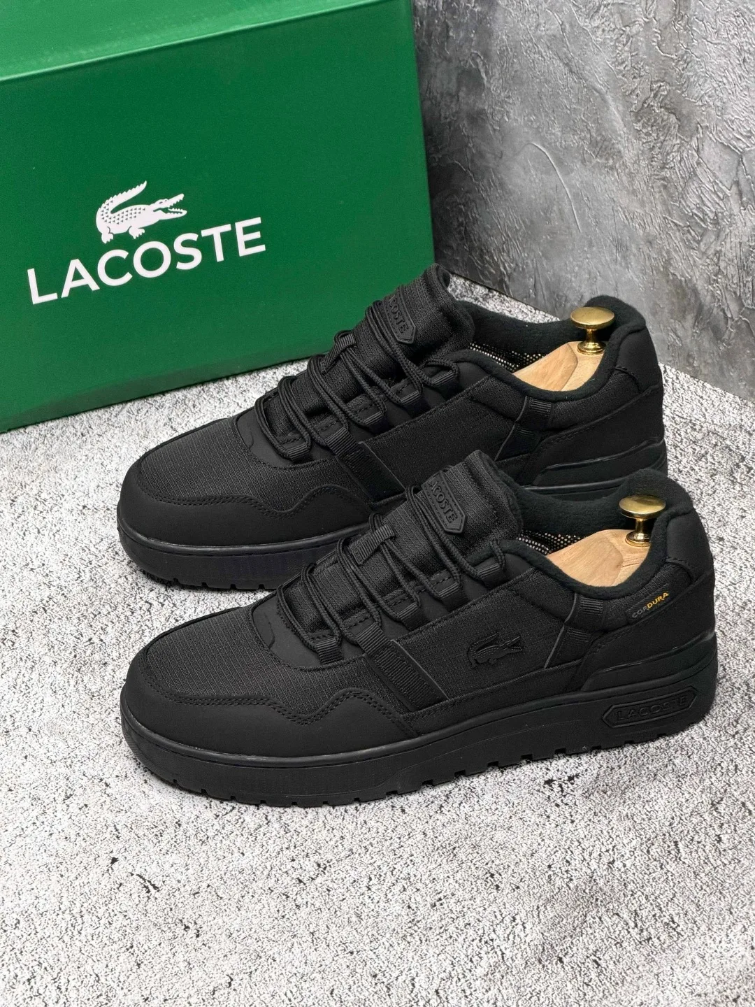 Lacoste кеды зимние — фото 7