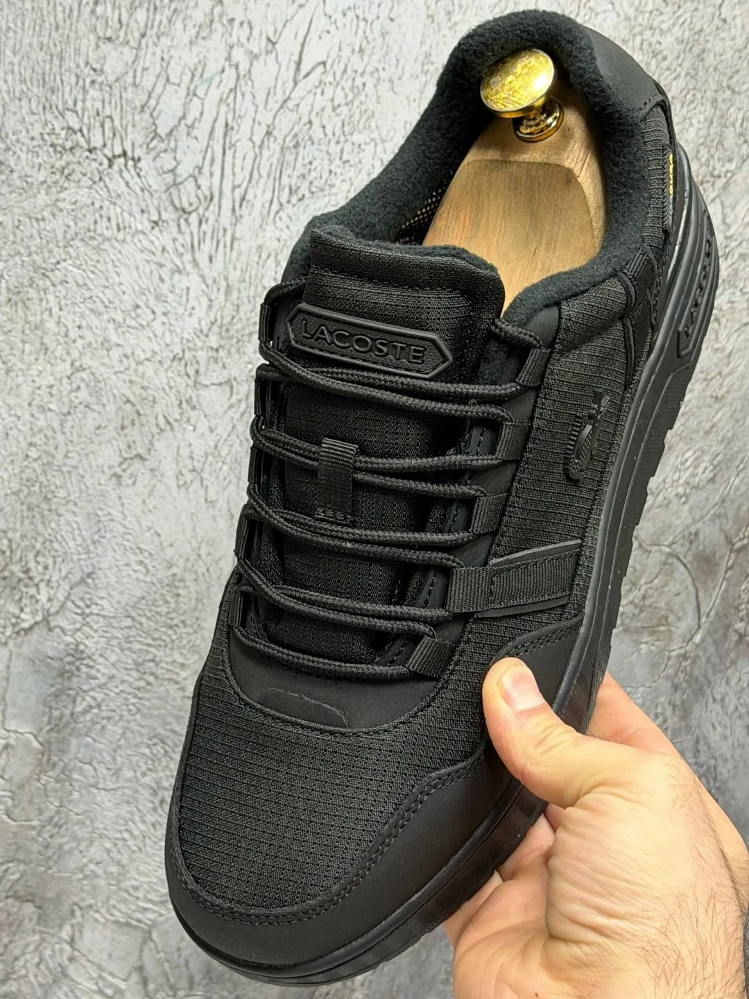 Lacoste кеды зимние — фото 9