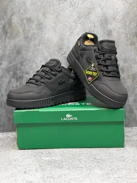 Lacoste кеды зимние — фото 4