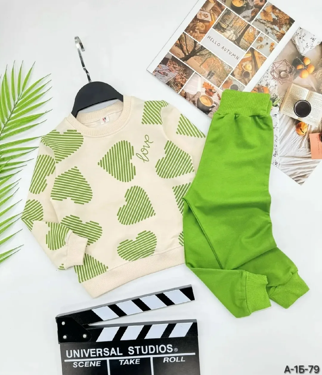 Костюм для девочки из ткани 97 хлопок — фото 6