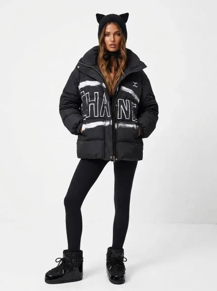 Крутые пуховики CHANEL