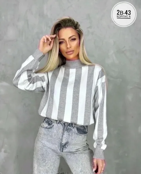 Кофта из фабричного люксового материала — фото 6