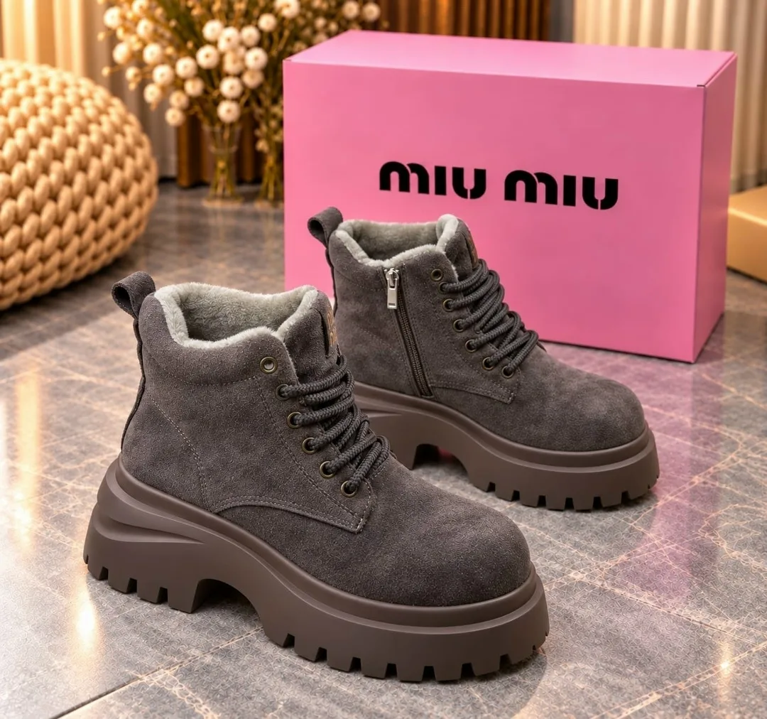 Miu-Miu Ботинки на Зима — фото 1