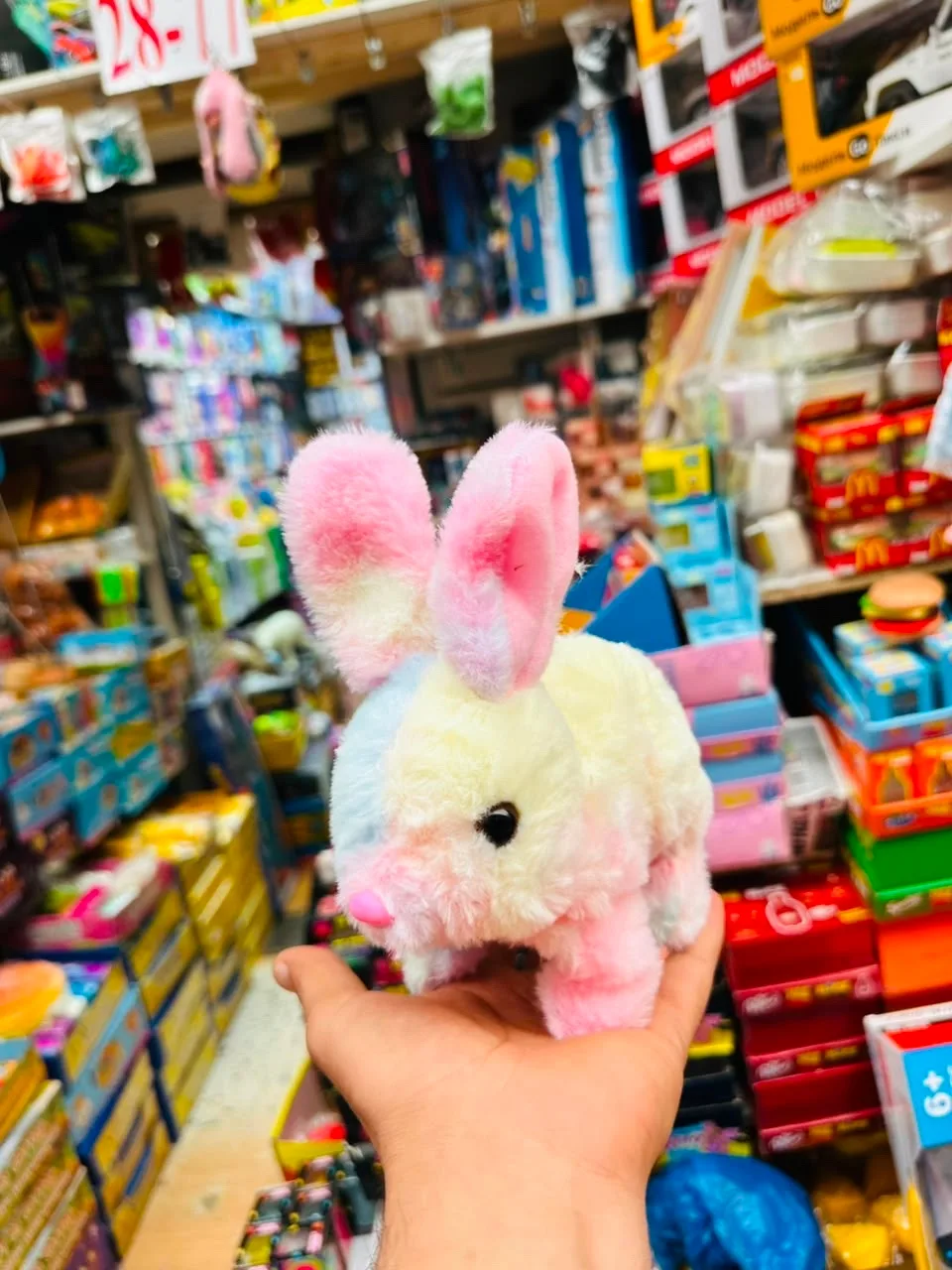 Игрушка-зайчик на батарейках с движением и звуком — фото 6