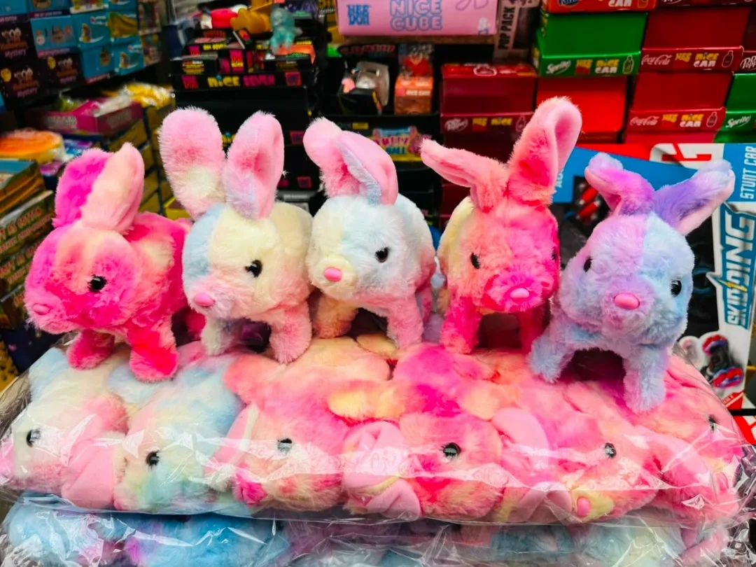 Игрушка-зайчик на батарейках с движением и звуком — фото 14