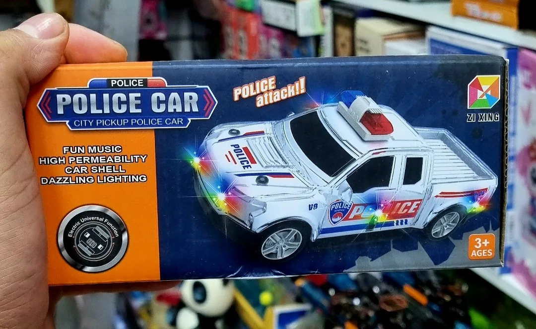 Игрушечная машина Police со звуком и подсветкой — фото 1
