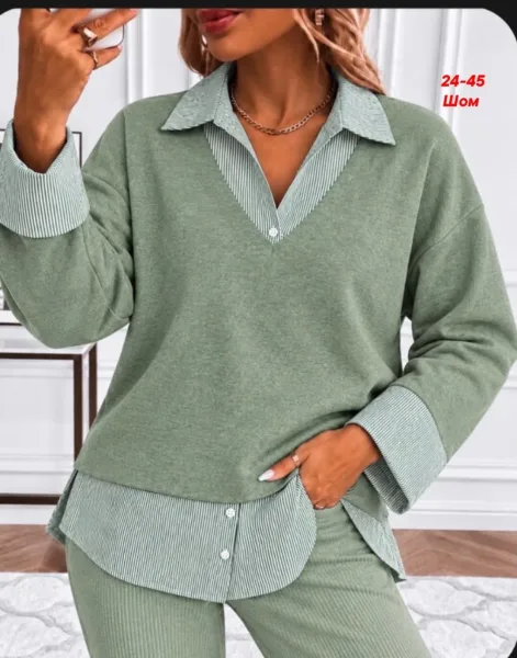 Кофта из ткани Ангора — фото 4